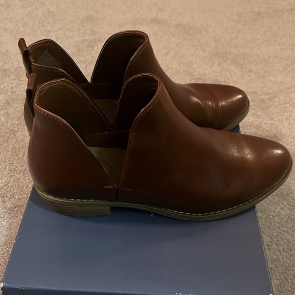 Target universal thread Nora booties in dark cognac - 9.5 - Picture 2 of 5